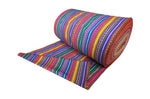 Laden Sie das Bild in den Galerie-Viewer, Jaujino Stoff Ethno bunt gestreift aus Peru, webstoff Meterware zum Nähen, DIY Fabric, 50 cm, Grau

