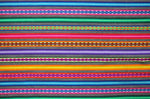 Laden Sie das Bild in den Galerie-Viewer, Jaujino Stoff Ethno bunt gestreift aus Peru, webstoff Meterware zum Nähen, DIY Fabric, 50 cm, Grau
