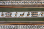 Laden Sie das Bild in den Galerie-Viewer, Pastorita Stoff Ethno bunt gestreift aus Peru, webstoff Meterware zum Nähen, DIY Fabric, 50 cm, Grün
