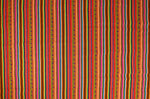 Laden Sie das Bild in den Galerie-Viewer, Kilya Stoff Ethno bunt gestreift aus Peru, webstoff Meterware zum Nähen, DIY Fabric, 50 cm, Braun
