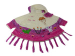 Laden Sie das Bild in den Galerie-Viewer, Kinderstrickponcho Lila
