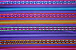 Laden Sie das Bild in den Galerie-Viewer, Jaujino Stoff Ethno bunt gestreift aus Peru, webstoff Meterware zum Nähen, DIY Fabric, 50 cm, Lila
