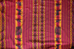Laden Sie das Bild in den Galerie-Viewer, Pastorita Stoff Ethno bunt gestreift aus Peru, webstoff Meterware zum Nähen, DIY Fabric, 50 cm, Rot Orange
