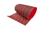Laden Sie das Bild in den Galerie-Viewer, Kilya Stoff Ethno bunt gestreift aus Peru, webstoff Meterware zum Nähen, DIY Fabric, 50 cm, Rot
