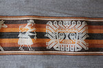 Laden Sie das Bild in den Galerie-Viewer, Pastorita Stoff Ethno bunt gestreift aus Peru, webstoff Meterware zum Nähen, DIY Fabric, 50 cm, Grau
